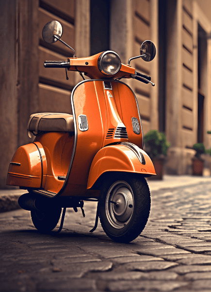 Vespa tour and food Class - Roma Food Studio