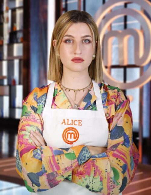 "Alice Scaffardi MasterChef cooking class in Roma Food Studio"